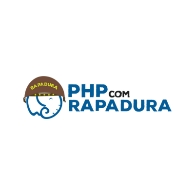 Logo da comunidade PHP com Rapadura